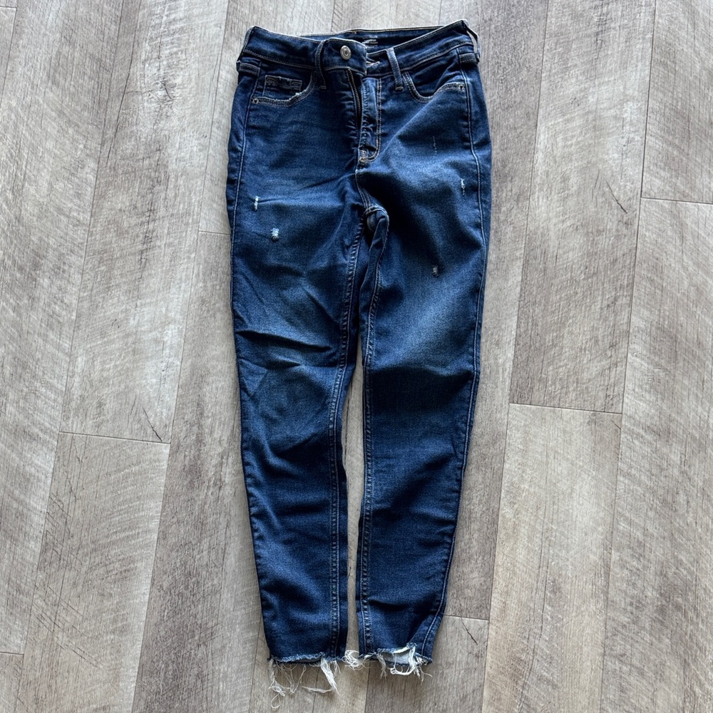 Old Navy Women's Dark Blue Skinny Jeans